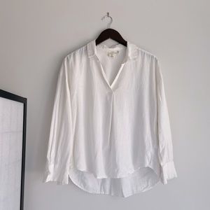 Linen white blouse